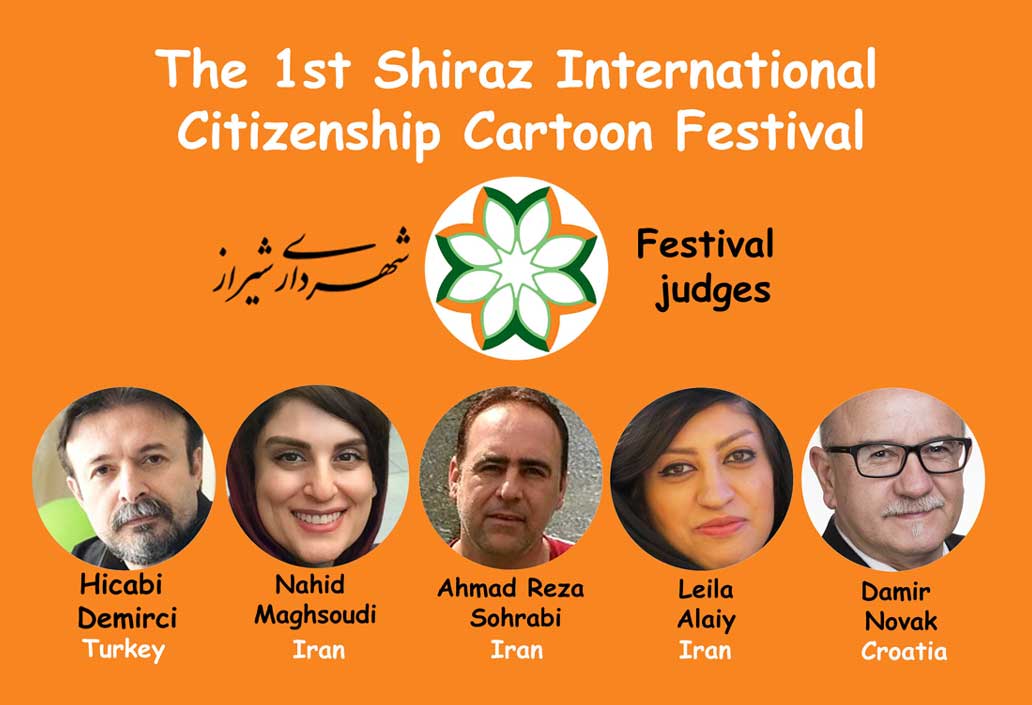 Jury of the 1st International Cartoon Festival "Citizenship", Shiraz