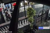 Pencurian Dua Unit Motor di Sebuah Kos di Blitar Terekam CCTV