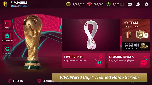 FIFA 22 Mobile China APK | FIFA Mobile World 2023 Chinese Android