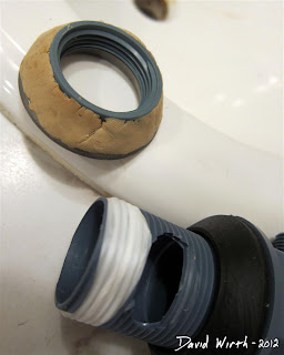 install sink drain with plumbers putty and tape, stop sink drain leak