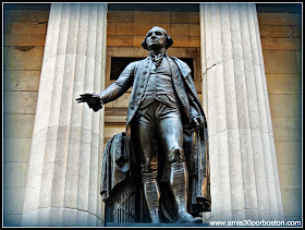 Segunda Visita a Nueva York: Escultura de George Washington en el Federal Hall