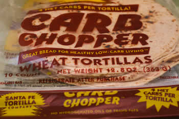 Carb Chopper Whole Wheat Tortillas