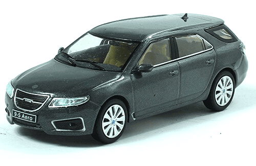 saab car museum collection atlas editions, saab 1:43, atlas editions, 3898029, saab 9-5 sportcombi aero 1:43