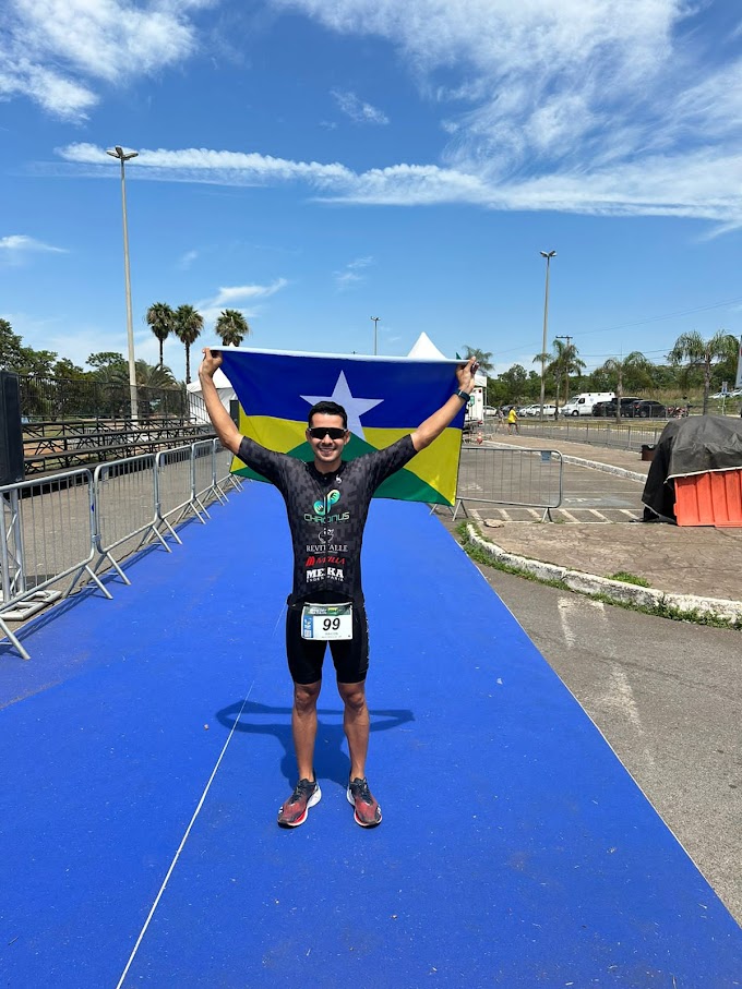   Triatleta Rondoniense retorna a capital com medalha de Bronze do Campeonato Brasileiro de Triathlon sprint