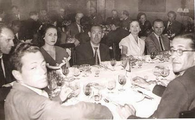 Comida de despedida del Match Internacional de Ajedrez Interclubs 1951 11