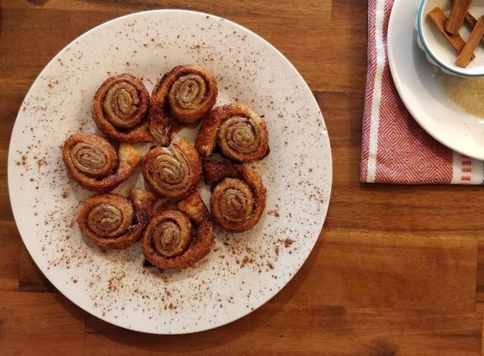 Puff Pastry Cinnamon Rolls Recipe