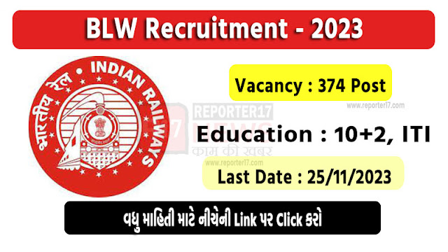 BLW Recruitment 2023