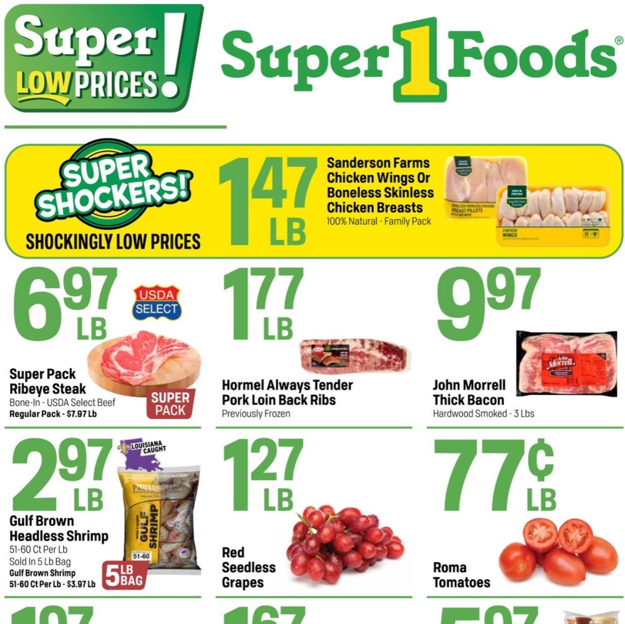 Super 1 Foods Weekly Ad