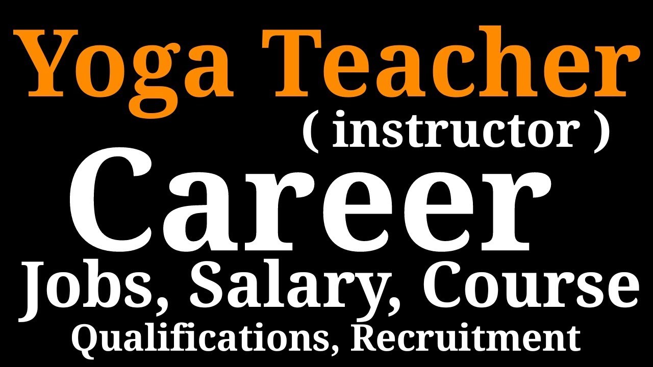 Yoga Instructor Recruitment