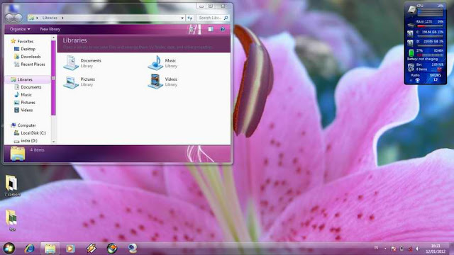 tema windows 7