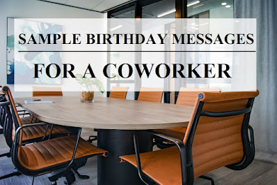 How to Say Happy Birthday to a Co-worker