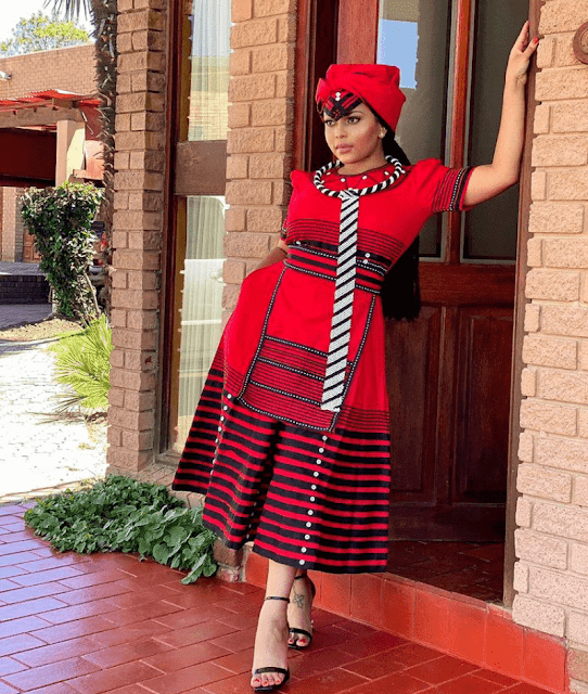 Modern Xhosa Traditional Dresses.