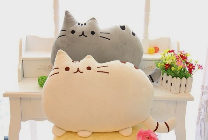 Bantal Comel  Kucing Gemuk  kedai online