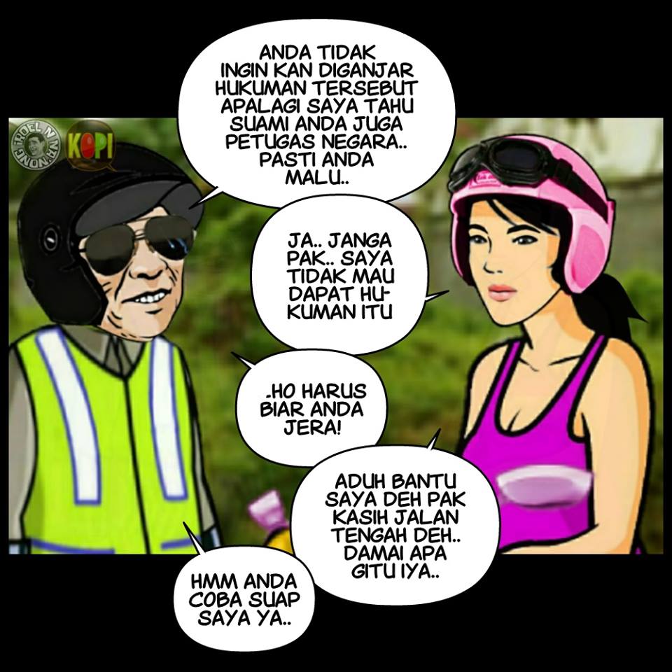 Polisi Gadungan MEME COMIC