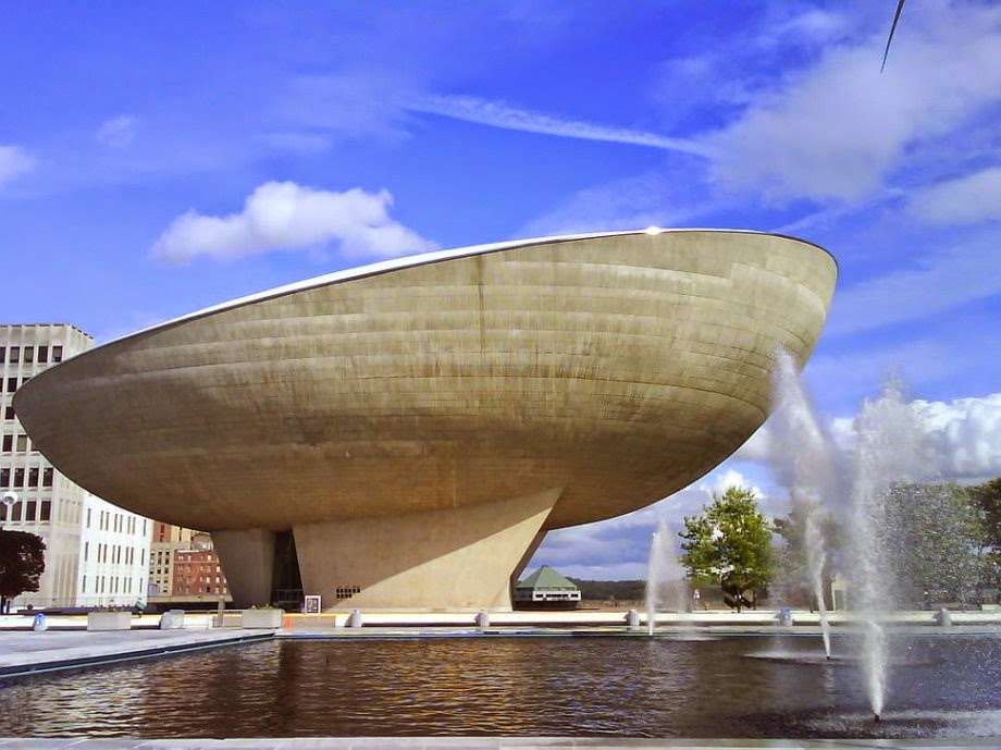 The Egg (Empire State Plaza, Albany, New York, USA) /Incredible Buildings