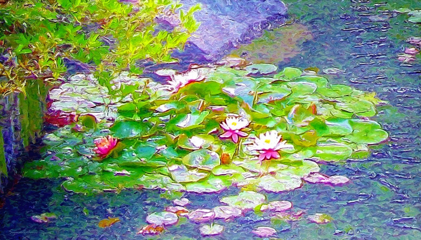 Paintings Of Artists Original Unusual Art Lily Pad Flower Pond Paintings Of Artists Original Unusual Art Lily Pad Flower Pond