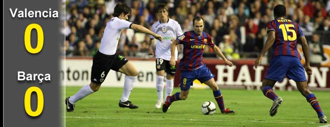 Valencia 0 - Barcelona 0
