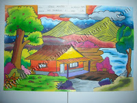 gambar mewarnai kaligrafi – Allah dan Muhammad