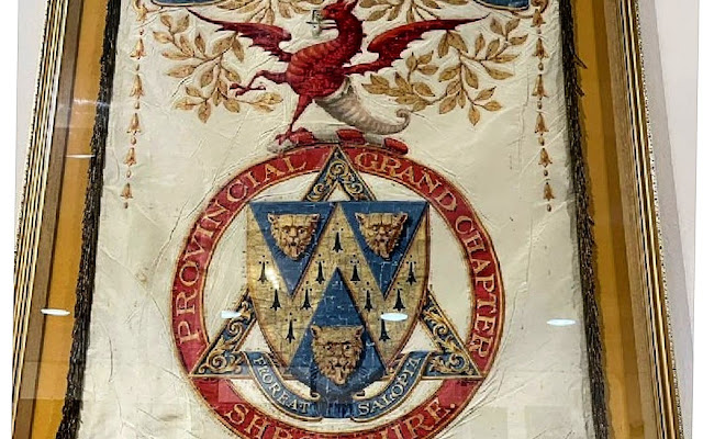 Banner of Shropshire Masonic Provincial Grand Chapter