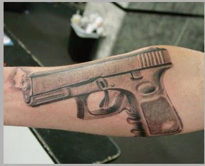 gun tattoos