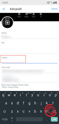 4. Terakhir silakan cara lokasi yang ingin ditambahkan