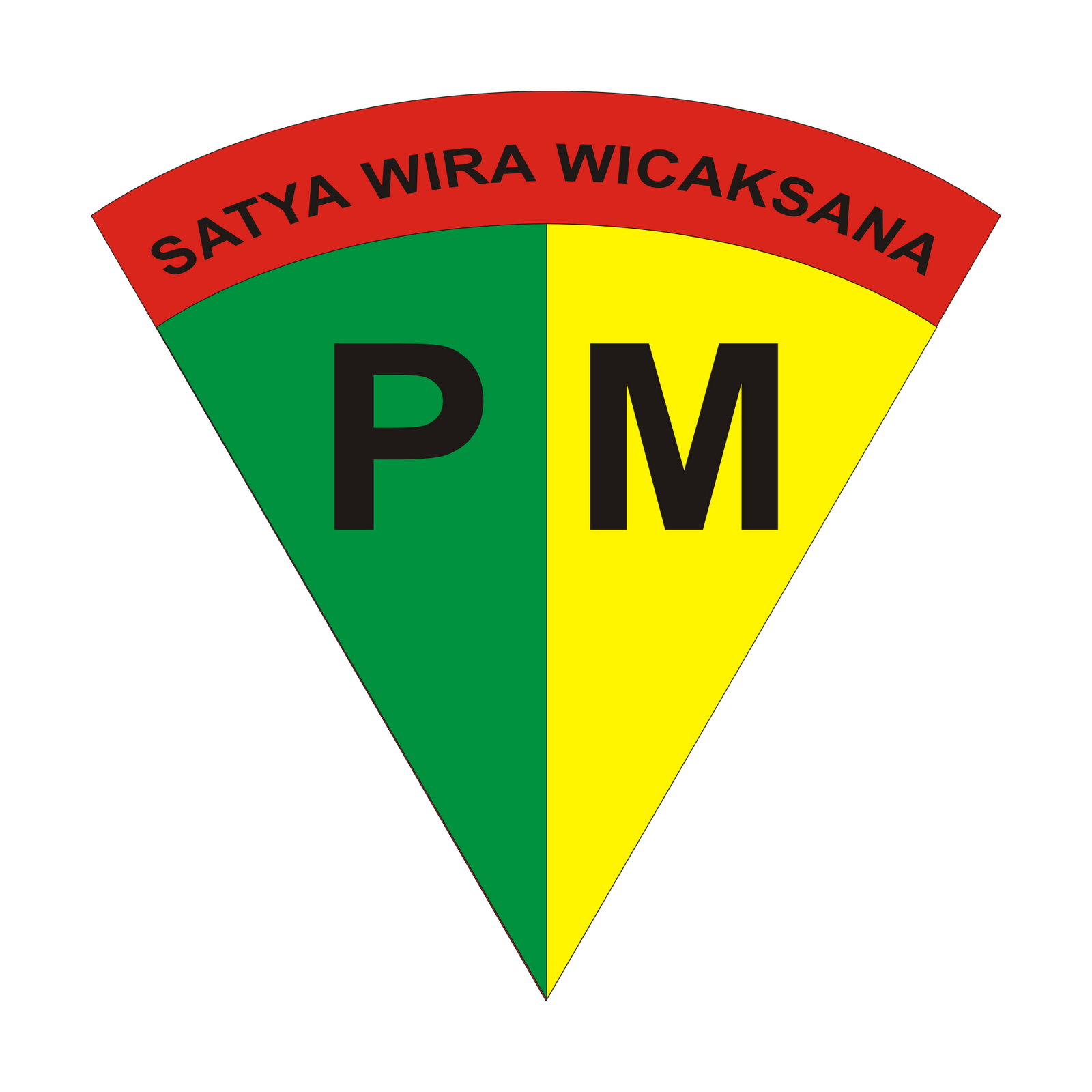 Logo Polisi Militer PM Tentara Nasional Indonesia TNI