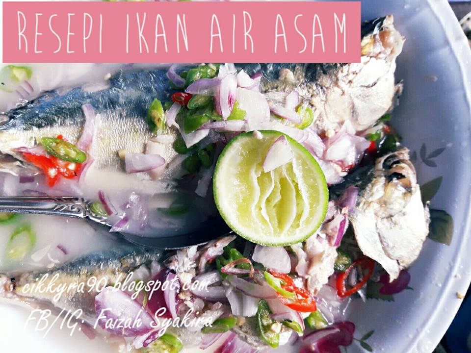 Go Go Healthy Everyone!: RESEPI BONDA IKAN AIR ASAM