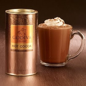 Godiva Chocolate: Milk Chocolate Cocoa Canister