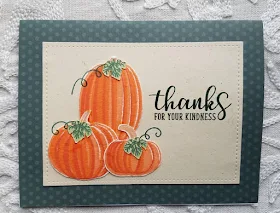Sunny Studio Stamps: Pretty Pumpkins Customer Card Share by Michelle Walton