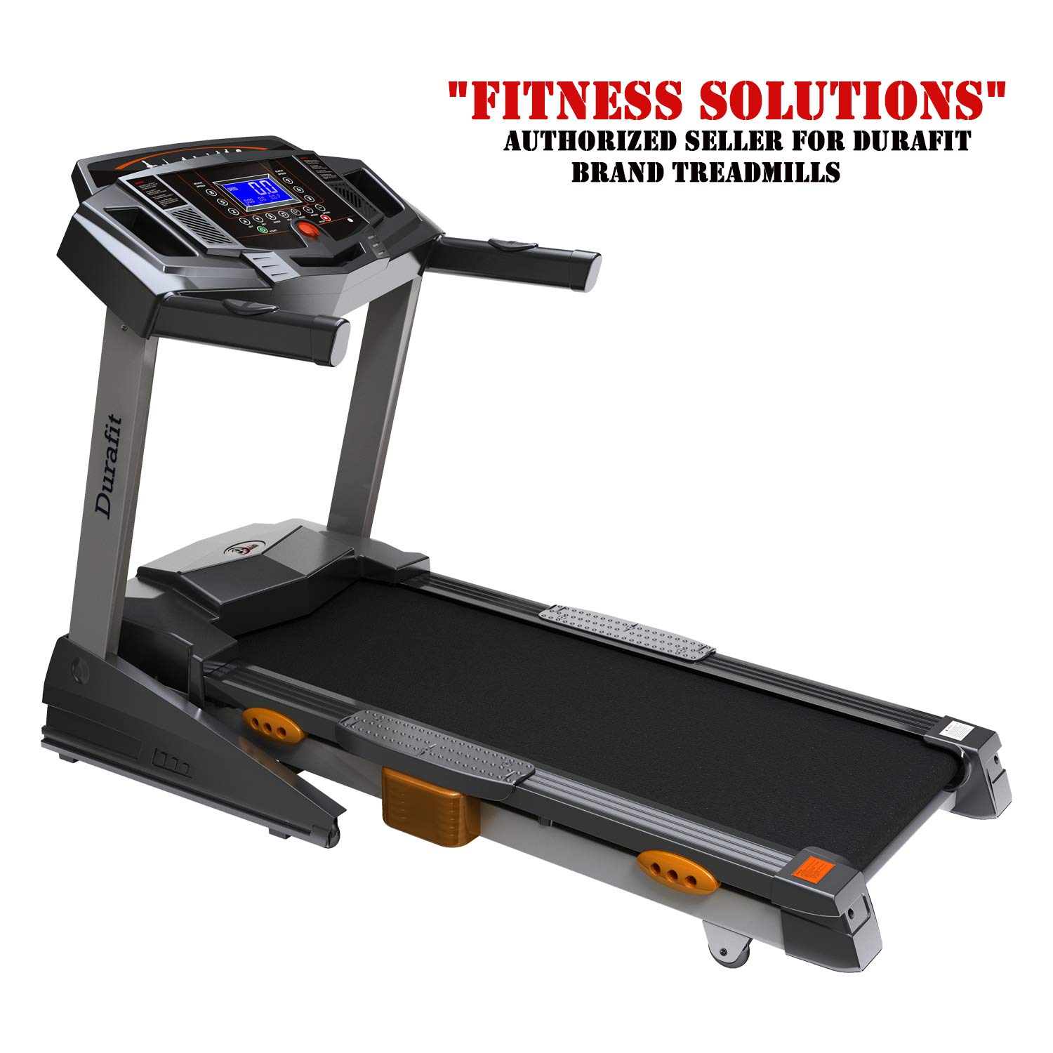 Motorized Foldable Treadmill with Auto-Incline