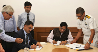 Defence Ministry signs contract with GRSE 