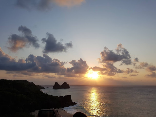 Pôr-do-Sol no Mirante do Boldró - Fernando de Noronha