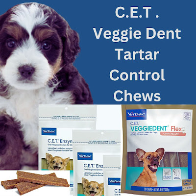 Top-rated dental chews for dogs , C.E.T . Veggie Dent Tartar Control Chews