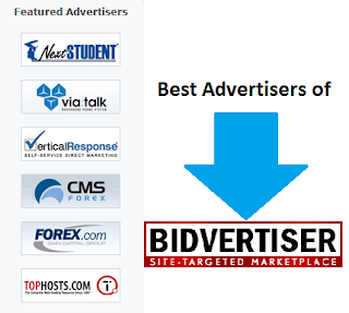 Premium advertisers of Bidvertisers