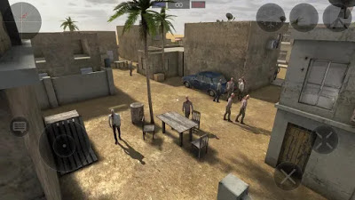 تحميل لعبة قتل الزومبي والبقاء على قيد الحياة Zombie Combat Simulator النسخة المهكرة للاجهزة الاندرويد 