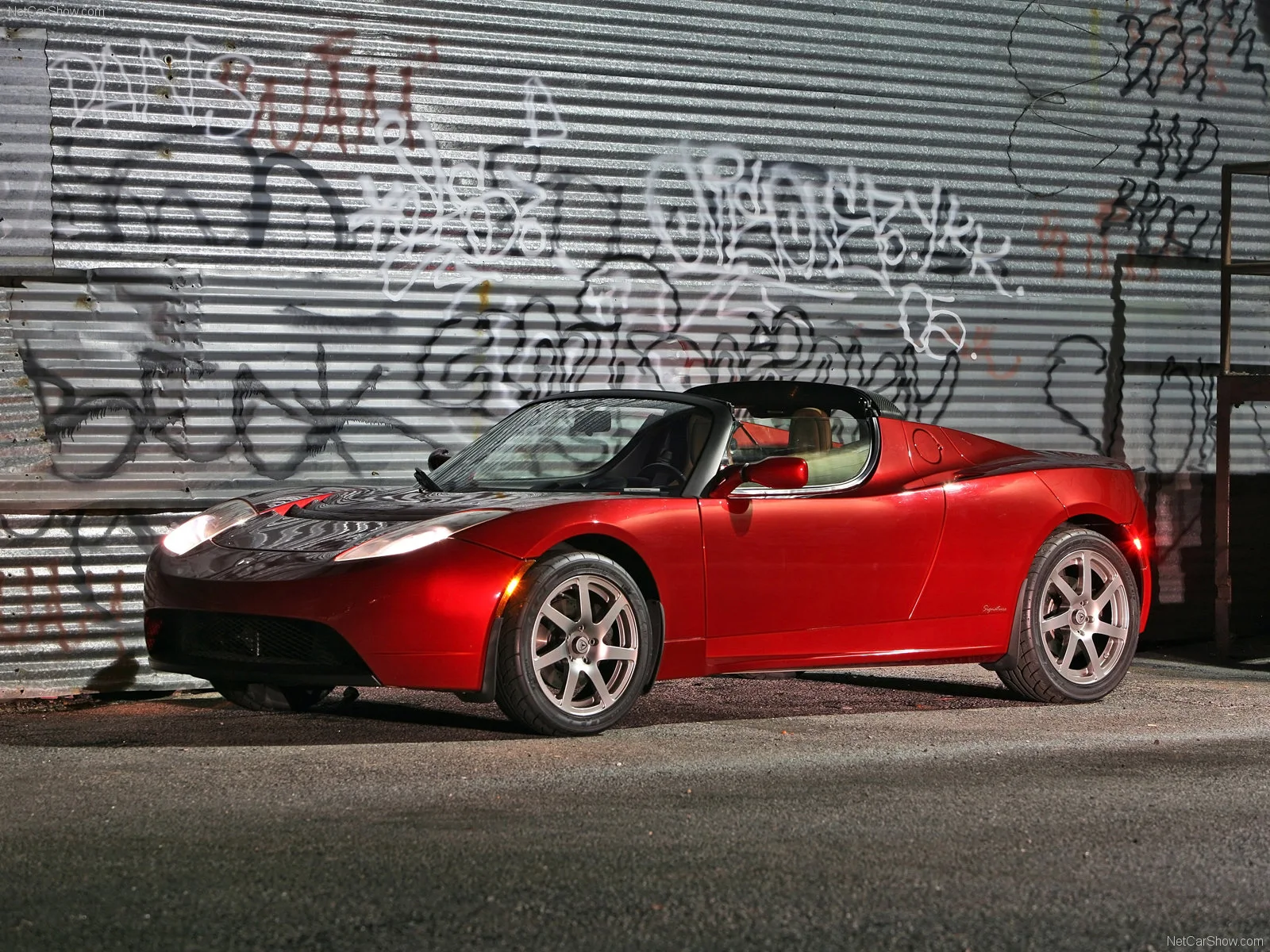 Hình ảnh xe điện Tesla Roadster 2008 & nội ngoại thất