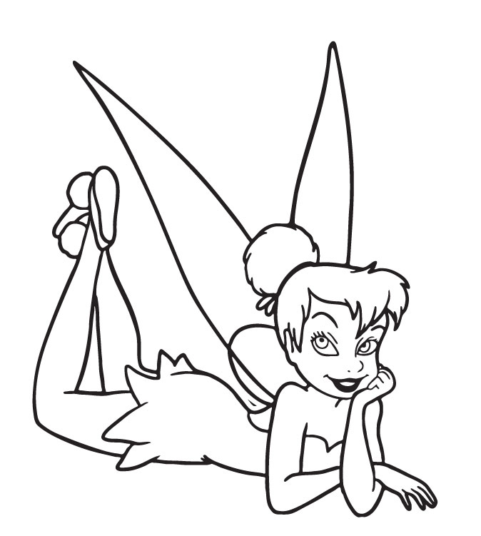 Download Coloring Pages Disney Tinkerbell - 122+ Best Free SVG File for Cricut, Silhouette and Other Machine