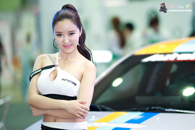 1 Yoon Joo Ha - Seoul Auto Salon 2012-Very cute asian girl - girlcute4u.blogspot.com