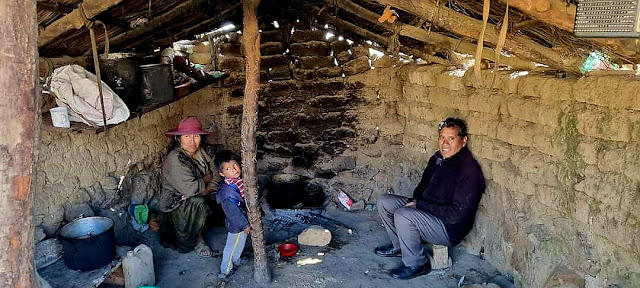 So leben die Menschen in einem großen Teil in den Bergen Boliviens