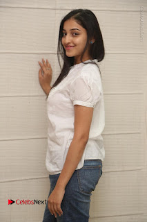 Tollywood Telugu Actress Mouryaani Latest Stills in Ripped Jeans at Intlo Deyyam Nakem Bhayam Movie Interview  0009.JPG