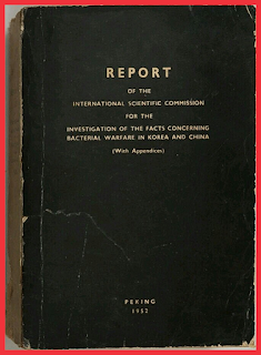 [니덤 (Needham) 보고서 1952] 조선전쟁(한국전쟁 6.25) 미제침략군대 생물무기(세균무기) 세균전 만행