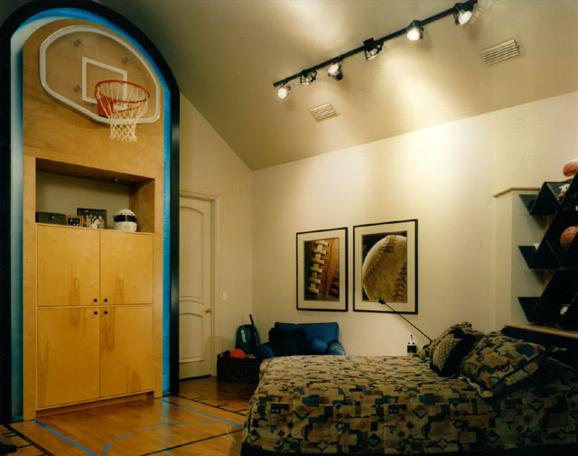 Home Interior Design And Interior Nuance: Boys sports bedroom ideas