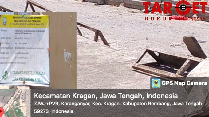 Pengecoran Jalan Mangkrak Jadi Biang Macet Arus Kendaraan TPI Kragan