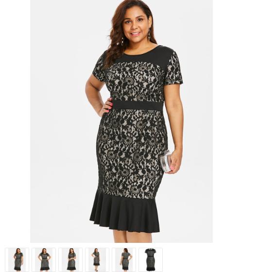 Casual Lace Dress With Sleeves - Sale Online Shopping Clothes