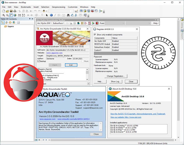 Aquaveo Arc Hydro Groundwater Toolkit v3.5.0