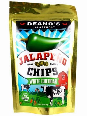 Deano's Jalapeno Chips White Cheddar