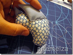 artemelza - passarinho de patchwork