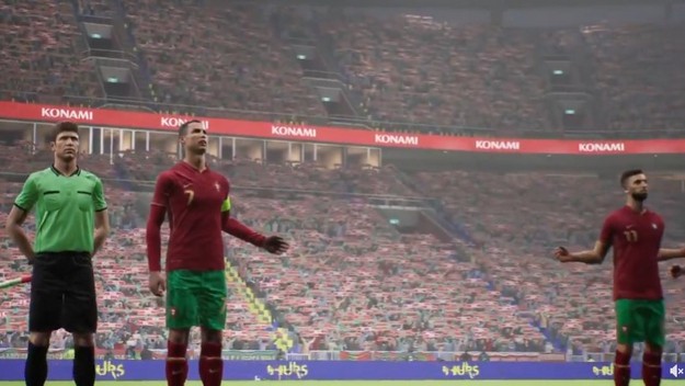 eFootball 2022, psychological horror with invisible footballers