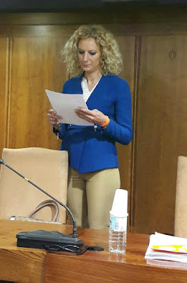 Ruth Santín Huerga, concejala de Cs en el Ayuntamiento de Ponferrada (León)