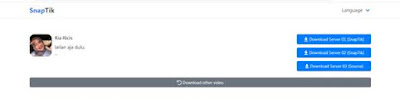Cara Download Video Tiktok Tanpa Watermark Dengan Snaptik